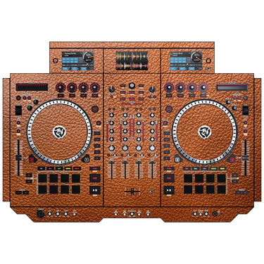 dj-skins Numark NS 7 III Skin LEATHER